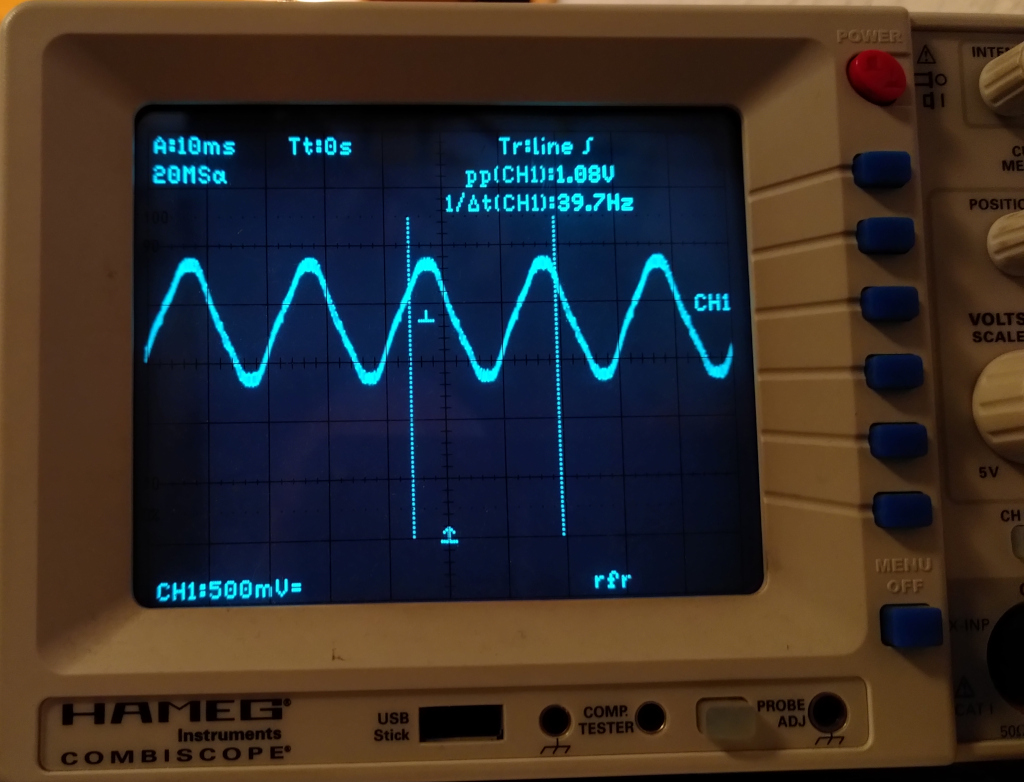 current transformer output